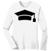 1-DAY RUSH NO MINIMUM Ladies Long Sleeve Crew Neck T-Shirt Thumbnail