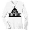 1-DAY RUSH NO MINIMUM Ladies Long Sleeve Crew Neck T-Shirt Thumbnail