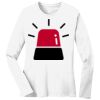 1-DAY RUSH NO MINIMUM Ladies Long Sleeve Crew Neck T-Shirt Thumbnail