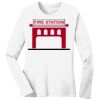 1-DAY RUSH NO MINIMUM Ladies Long Sleeve Crew Neck T-Shirt Thumbnail