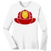 1-DAY RUSH NO MINIMUM Ladies Long Sleeve Crew Neck T-Shirt Thumbnail