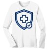 1-DAY RUSH NO MINIMUM Ladies Long Sleeve Crew Neck T-Shirt Thumbnail