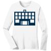 1-DAY RUSH NO MINIMUM Ladies Long Sleeve Crew Neck T-Shirt Thumbnail