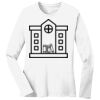 1-DAY RUSH NO MINIMUM Ladies Long Sleeve Crew Neck T-Shirt Thumbnail