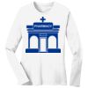 1-DAY RUSH NO MINIMUM Ladies Long Sleeve Crew Neck T-Shirt Thumbnail