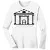 1-DAY RUSH NO MINIMUM Ladies Long Sleeve Crew Neck T-Shirt Thumbnail