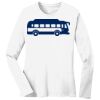 1-DAY RUSH NO MINIMUM Ladies Long Sleeve Crew Neck T-Shirt Thumbnail