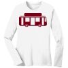 1-DAY RUSH NO MINIMUM Ladies Long Sleeve Crew Neck T-Shirt Thumbnail