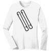 1-DAY RUSH NO MINIMUM Ladies Long Sleeve Crew Neck T-Shirt Thumbnail