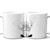 11 oz. No Minimum Full Color Printed Ceramic Mug Thumbnail