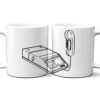 11 oz. No Minimum Full Color Printed Ceramic Mug Thumbnail