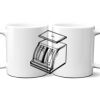 11 oz. No Minimum Full Color Printed Ceramic Mug Thumbnail