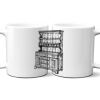 11 oz. No Minimum Full Color Printed Ceramic Mug Thumbnail