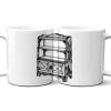 11 oz. No Minimum Full Color Printed Ceramic Mug Thumbnail