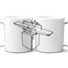 11 oz. No Minimum Full Color Printed Ceramic Mug Thumbnail