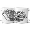 11 oz. No Minimum Full Color Printed Ceramic Mug Thumbnail