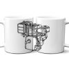 11 oz. No Minimum Full Color Printed Ceramic Mug Thumbnail