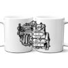 11 oz. No Minimum Full Color Printed Ceramic Mug Thumbnail