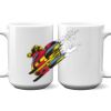 15 oz. NO MINIMUM Full Color Printed Ceramic Mug Thumbnail