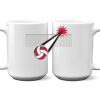 15 oz. NO MINIMUM Full Color Printed Ceramic Mug Thumbnail