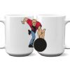 15 oz. NO MINIMUM Full Color Printed Ceramic Mug Thumbnail