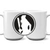 15 oz. NO MINIMUM Full Color Printed Ceramic Mug Thumbnail