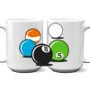 15 oz. NO MINIMUM Full Color Printed Ceramic Mug Thumbnail