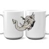 15 oz. NO MINIMUM Full Color Printed Ceramic Mug Thumbnail