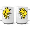 15 oz. NO MINIMUM Full Color Printed Ceramic Mug Thumbnail