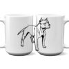 15 oz. NO MINIMUM Full Color Printed Ceramic Mug Thumbnail