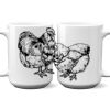 15 oz. NO MINIMUM Full Color Printed Ceramic Mug Thumbnail