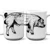 15 oz. NO MINIMUM Full Color Printed Ceramic Mug Thumbnail
