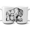 15 oz. NO MINIMUM Full Color Printed Ceramic Mug Thumbnail