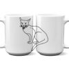 15 oz. NO MINIMUM Full Color Printed Ceramic Mug Thumbnail