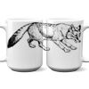 15 oz. NO MINIMUM Full Color Printed Ceramic Mug Thumbnail