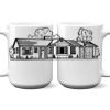 15 oz. NO MINIMUM Full Color Printed Ceramic Mug Thumbnail