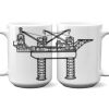 15 oz. NO MINIMUM Full Color Printed Ceramic Mug Thumbnail