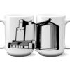 15 oz. NO MINIMUM Full Color Printed Ceramic Mug Thumbnail