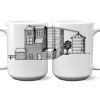 15 oz. NO MINIMUM Full Color Printed Ceramic Mug Thumbnail