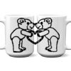 15 oz. NO MINIMUM Full Color Printed Ceramic Mug Thumbnail