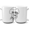 15 oz. NO MINIMUM Full Color Printed Ceramic Mug Thumbnail