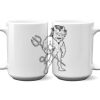 15 oz. NO MINIMUM Full Color Printed Ceramic Mug Thumbnail