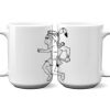 15 oz. NO MINIMUM Full Color Printed Ceramic Mug Thumbnail