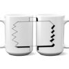 15 oz. NO MINIMUM Full Color Printed Ceramic Mug Thumbnail