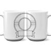 15 oz. NO MINIMUM Full Color Printed Ceramic Mug Thumbnail