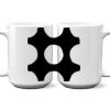 15 oz. NO MINIMUM Full Color Printed Ceramic Mug Thumbnail