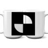 15 oz. NO MINIMUM Full Color Printed Ceramic Mug Thumbnail