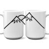 15 oz. NO MINIMUM Full Color Printed Ceramic Mug Thumbnail