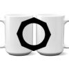 15 oz. NO MINIMUM Full Color Printed Ceramic Mug Thumbnail