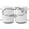 15 oz. NO MINIMUM Full Color Printed Ceramic Mug Thumbnail
